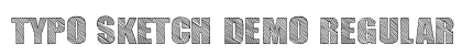 TYPO SKETCH DEMO Regular preview