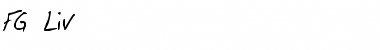 Download FG Liv Font Download FG Liv Font
