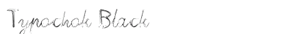 Typochok Black preview