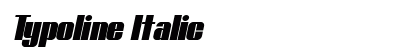 Typoline Italic preview