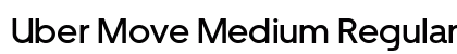 Uber Move Medium Regular preview