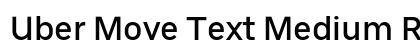 Uber Move Text Medium Regular preview