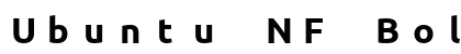 Ubuntu NF Bold preview