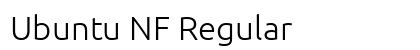Ubuntu NF Regular Preview