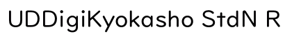 UDDigiKyokasho StdN R preview