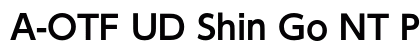 A-OTF UD Shin Go NT Pr6N DB preview