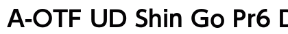 A-OTF UD Shin Go Pr6 DB preview