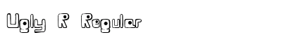 Ugly R Regular preview