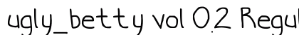 ugly_betty vol 0.2 Regular preview
