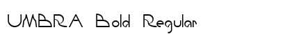 UMBRA Bold Regular preview