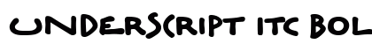 Underscript ITC Bold preview