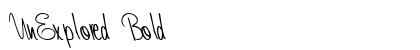 UnExplored Bold preview