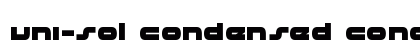 uni-sol Condensed Condensed preview