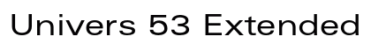 Univers 53 Extended Preview