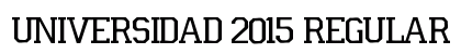 Universidad 2015 Regular preview