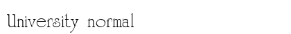 University normal Preview