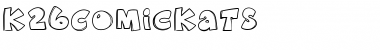 K26ComicKats Medium Font