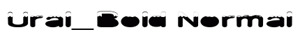 Ural_Bold Normal preview