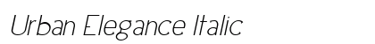 Urban Elegance Italic Preview