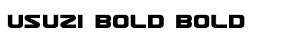Usuzi Bold Bold preview