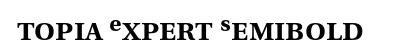Utopia Expert Semibold Preview