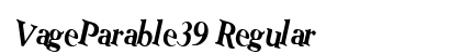 VageParable39 Regular Preview