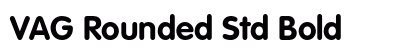 VAG Rounded Std Bold preview