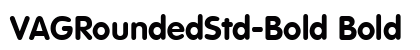 VAGRoundedStd-Bold Bold preview