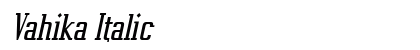 Vahika Italic Preview