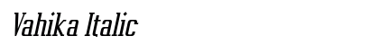 Vahika Italic Preview