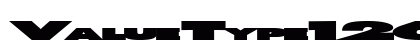 ValueType126 Bold preview