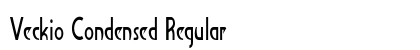 Veckio Condensed Regular Preview