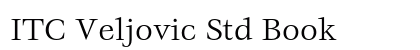 ITC Veljovic Std Book Preview
