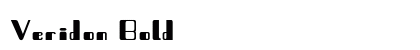 Veridon Bold preview