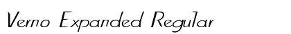 Verno Expanded Regular Preview