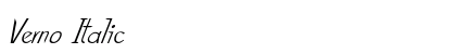 Verno Italic Preview