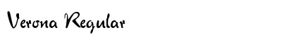 Verona Regular preview