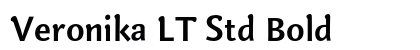 Veronika LT Std Bold preview