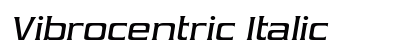 Vibrocentric Italic preview