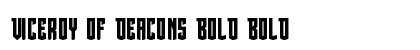 Viceroy of Deacons Bold Bold preview