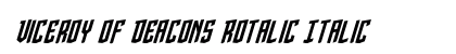 Viceroy of Deacons Rotalic Italic preview