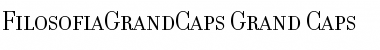 Download FilosofiaGrandCaps Font