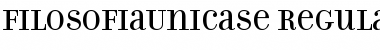 Download FilosofiaUnicase Font