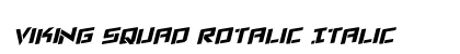 Viking Squad Rotalic Italic preview
