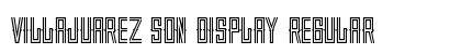 VILLAJUAREZ SON DISPLAY Regular preview