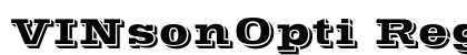 VINsonOpti Regular preview