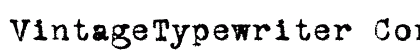 VintageTypewriter Corona Preview