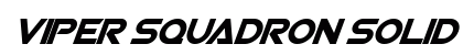 Viper Squadron Solid Italic preview