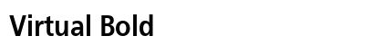Virtual Bold preview