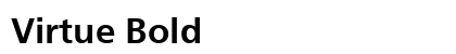 Virtue Bold preview